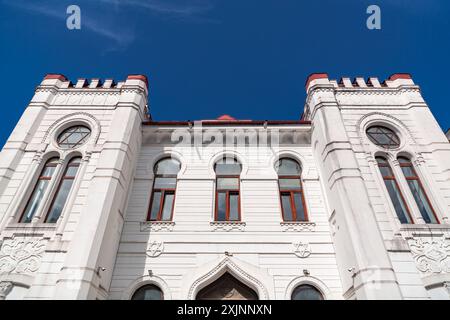 Die Batumi Synagoge ist eine orthodoxe jüdische Gemeinde und Synagoge in Batumi, Adjara, Georgia, die 1904 erbaut wurde. Stockfoto