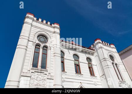 Die Batumi Synagoge ist eine orthodoxe jüdische Gemeinde und Synagoge in Batumi, Adjara, Georgia, die 1904 erbaut wurde. Stockfoto