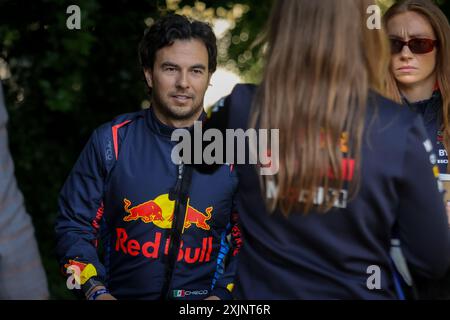 Sergio „Checo“ Perez aktueller Red Bull F1-Fahrer auf Goodwood FOS 2024 Stockfoto