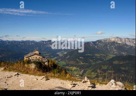 adlernest hochwertige Fotos Stockfoto