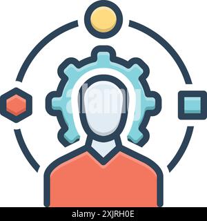 Symbol für Anpassung, Anpassung Stock Vektor