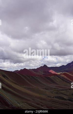 Rainbow Mountain, Cusco, Peru Stockfoto