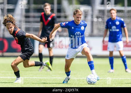 AMSTERDAM. 20-07-2024. Sportpark Ging In Genua. Freundschaftsspiel, Saison 2024/2025, Fußball. Spiel zwischen AFC und FC den Bosch. FC den Bosch Spieler Torles Knoll. Beschreibung: Pro Shots/Alamy Live News Stockfoto