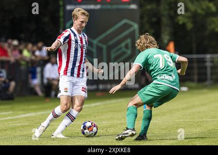 LOON OP ZAND - 20-07-2024. Sportpark De Klokkenberg. Eredivisie voetbal. Saison 2024-2025. Vorsaison, Willem II - Lommel SK (freundlich). Stockfoto