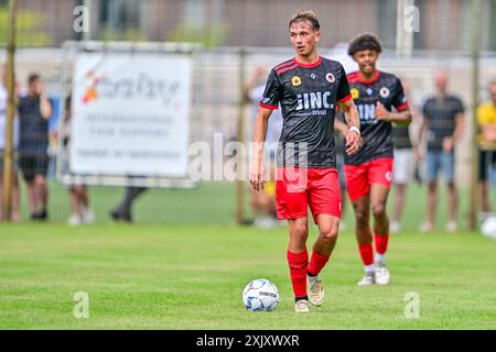 Hoeven, Niederlande. Juli 2024. HOEVEN, 20-07-2024. Sportpark Achter 't Hof. Freundschaftsspiel Dutch Eredivisie Football Saison 2024-2025. Spieler Excelsior Stijn Middendorp während des Spiels NAC - Excelsior (Freundschaftsspiel). Beschreibung: Pro Shots/Alamy Live News Stockfoto