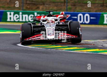 Budapest, Ungarn. Juli 2024. #20 Kevin Magnussen (DNK, MoneyGram Haas F1), F1 Grand Prix von Ungarn beim Hungaroring am 20. Juli 2024 in Budapest, Ungarn. (Foto von HOCH ZWEI) Credit: dpa/Alamy Live News Stockfoto