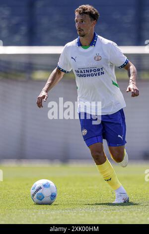 PADERBORN, 20.07.2024, Trainingscentrum SC Paderborn 07, Fußball, Freundschaftsspiel, Saison 2024/2025, während des Spiels SC Paderborn 07-PSV PSV Spieler Olivier Boscagli Credit: Pro Shots/Alamy Live News Stockfoto