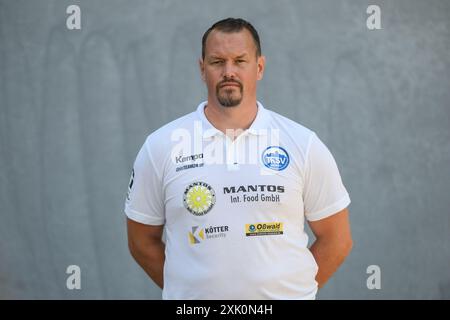 Misha Kaufmann (Trainer, ThSV Eisenach) GER, ThSV Eisenach Media Day 2024, Handball, 1. Handballbundesliga Maenner, Spielzeit 2024/2025, Samstag, 20.07.2024, 9,00 Uhr Foto: Eibner-Pressefoto/Martin Herbst Stockfoto