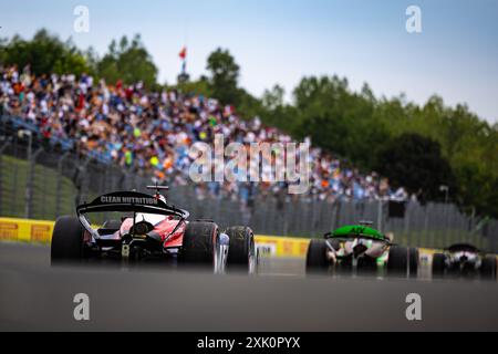 22 VERSCHOOR Richard (nld), Trident, Dallara F2 2024, Aktion während der 9. Runde der FIA Formel-2-Meisterschaft 2024 vom 19. Bis 21. Juli 2024 auf dem Hungaroring in Mogyorod, Ungarn Stockfoto