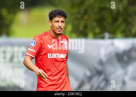 Leogang, Österreich. Juli 2024. LEOGANG, Steinberg Stadium, 20.07.2024, Saison 2024/2025, niederländischer Eredivisie Football während des Spiels Twente - Hannover 96 (freundlich) FC Twente Spieler sagte Ltaief Credit: Pro Shots/Alamy Live News Stockfoto