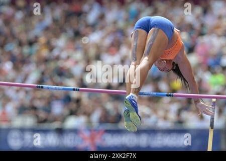 London, Großbritannien. Juli 2024. Roberta Bruni aus Italien trat am 20. Juli 2024 im Londoner Stadion im Queen Elizabeth Olympic Park in London an. Foto von Phil Hutchinson. Nur redaktionelle Verwendung, Lizenz für kommerzielle Nutzung erforderlich. Keine Verwendung bei Wetten, Spielen oder Publikationen eines einzelnen Clubs/einer Liga/eines Spielers. Credit: UK Sports Pics Ltd/Alamy Live News Credit: UK Sports Pics Ltd/Alamy Live News Stockfoto