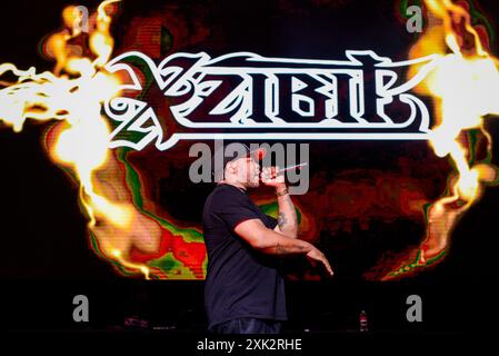 Portland, Oregon, USA. Juli 2024. Xzibit tritt am 19. Juli 2024 im Moda Center in Portland, Oregon, USA, im Summer Jam auf, präsentiert von Jamn 107,5 Radio. Foto ©Anthony Pidgeon Credit: Anthony Pidgeon/Alamy Live News Stockfoto