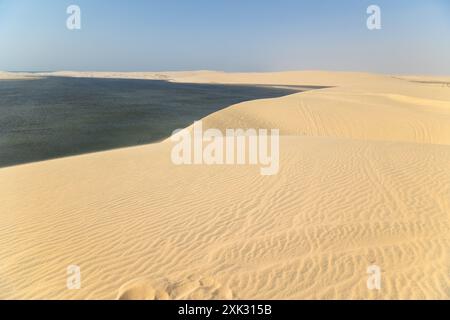 Katar Binnensee Stockfoto