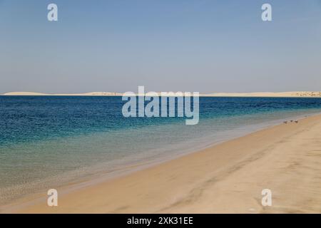 Katar Binnensee Stockfoto