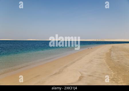 Katar Binnensee Stockfoto