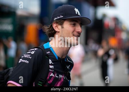 Jack Doohan (Australien, Alpine F1 Academy Team Junior), HUN, Formel 1 Weltmeisterschaft, Grand Prix von Ungarn, Hungaroring, Qualifying, 20.07.2024 Foto: Eibner-Pressefoto/Michael Memmler Stockfoto