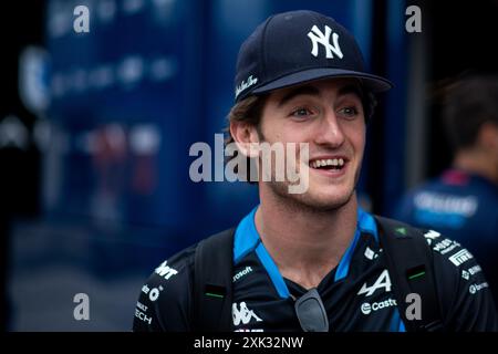 Jack Doohan (Australien, Alpine F1 Academy Team Junior), HUN, Formel 1 Weltmeisterschaft, Grand Prix von Ungarn, Hungaroring, Qualifying, 20.07.2024 Foto: Eibner-Pressefoto/Michael Memmler Stockfoto