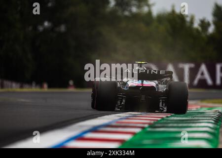 Hungaroring, Mogyorod, Ungarn. 20.Juli 2024; Pierre Gasly aus Frankreich und BWT Alpine F1-Team während des Formel-1-Grand Prix von Ungarn Stockfoto