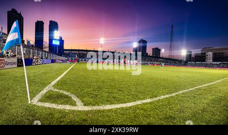 Belem, Brasilien. Juli 2024. PA - BELEM - 07/20/2024 - BRASILEIRO B 2024, PAYSANDU x PONTE PRETA - Allgemeine Ansicht des Curuzu-Stadions für das Spiel zwischen Paysandu und Ponte Preta für die brasilianische B 2024-Meisterschaft. Foto: Fernando Torres/AGIF Credit: AGIF/Alamy Live News Stockfoto