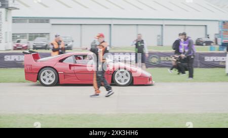 Supercar fest 2024 Sportwagen, Super Cars und Hyper Cars Stockfoto