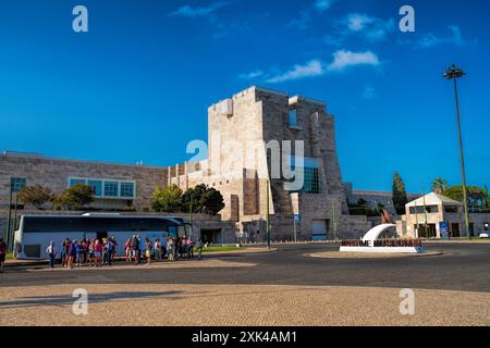 Lissabon Portugal - 16 . Juni 2024 . Centro Cultural de Belem (Kulturzentrum belem). Großes Museum und Kulturzentrum mit Ausstellungen und Kunstsammlungen Stockfoto