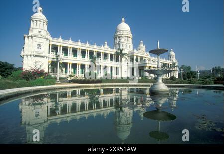 Das Lalitha Maham Palace Hotel in der Stadt Mysore in der Provinz Karnataka in Indien. Indien, Mysore, März 1998 Stockfoto