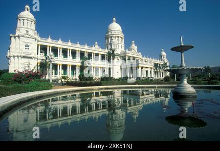 Das Lalitha Maham Palace Hotel in der Stadt Mysore in der Provinz Karnataka in Indien. Indien, Mysore, März 1998 Stockfoto