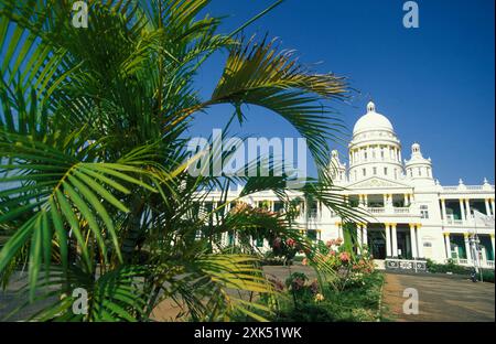 Das Lalitha Maham Palace Hotel in der Stadt Mysore in der Provinz Karnataka in Indien. Indien, Mysore, März 1998 Stockfoto