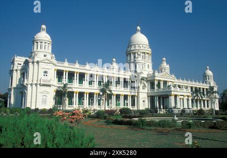 Das Lalitha Maham Palace Hotel in der Stadt Mysore in der Provinz Karnataka in Indien. Indien, Mysore, März 1998 Stockfoto