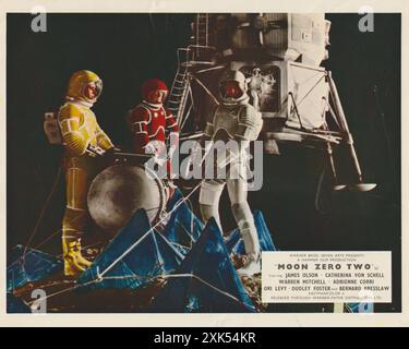 Moon Zero Two (Warner Brothers, 1969). Mit James Olson, Catherine von Schell. Richtung: Roy Ward Baker Stockfoto