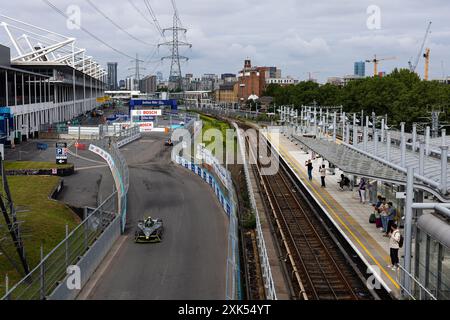 03 SETTE CAMARA Sergio (BH), ERT Formula E Team, ERT X24, Action beim Hankook London ePrix 2024, 10. Treffen der ABB FIA Formel E Weltmeisterschaft 2023-24, auf der Excel London vom 18. Bis 21. Juni 2024 in London, Großbritannien - Foto Javier Jimenez / DPPI Stockfoto