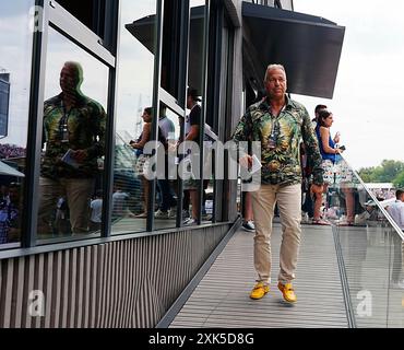 Budapest, Ungarn. Juli 2024. 21. Juli 2024, Hungaroring, Budapest, FORMEL 1 GRAND PRIX 2024 VON UNGARN, im Bild RTL-Reporter Kai Ebel Credit: dpa/Alamy Live News Stockfoto