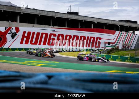 01 MARTINS Victor (fra), ART Grand Prix, Dallara F2 2024, Aktion während der 9. Runde der FIA Formel 2 Meisterschaft 2024 vom 19. Bis 21. Juli 2024 auf dem Hungaroring in Mogyorod, Ungarn Stockfoto