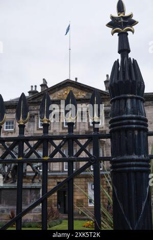 St. Andrew's Square, Edinburgh, Hauptquartier der Royal Bank of Scotland Stockfoto