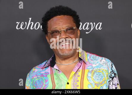 Venedig, ca. 20. Juli 2024. Greg Mathis bei „A Night with Whoopi“ feiert die Marken Emma & Clyde und Whoopi & Maya von WhoopFam am am 20. Juli 2024 in Venedig, Kalifornien. Quelle: Faye Sadou/Media Punch/Alamy Live News Stockfoto