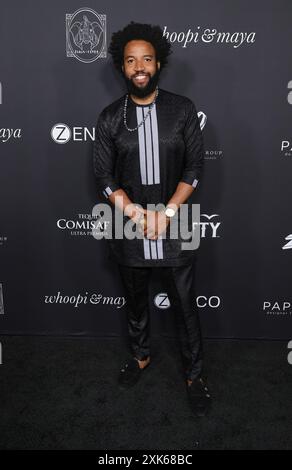 Venedig, ca. 20. Juli 2024. Denim bei „A Night with Whoopi“ feiert am 20. Juli 2024 die Marken WhoopFamÕs Emma & Clyde und Whoopi & Maya in Venedig, Kalifornien. Quelle: Faye Sadou/Media Punch/Alamy Live News Stockfoto