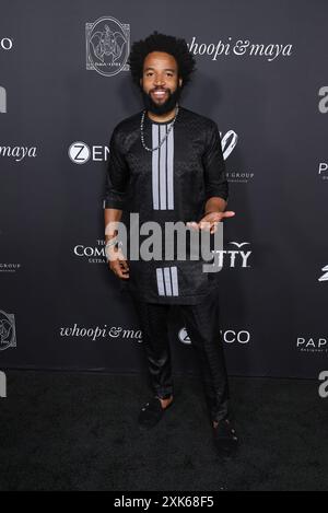 Venedig, ca. 20. Juli 2024. Denim bei „A Night with Whoopi“ feiert am 20. Juli 2024 die Marken WhoopFamÕs Emma & Clyde und Whoopi & Maya in Venedig, Kalifornien. Quelle: Faye Sadou/Media Punch/Alamy Live News Stockfoto