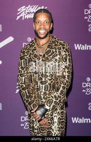 LAS VEGAS, Nevada - Aaron Lavelle bei den 39. Jährlichen Stellar Awards The Orleans Hotel & Casino Mardi Gras Ballroom in Las Vegas, Nevada, am 20. Juli 2024. Kredit: DeeCee Carter/MediaPunch Stockfoto