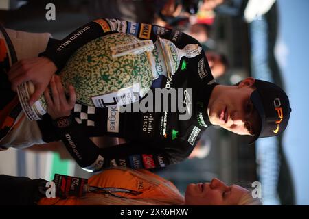 Budapest, Ungarn. Juli 2024. Während des Formel-1-Großen Preises von Ungarn 2024, 13. Runde der Formel-1-Weltmeisterschaft 2024 vom 19. Bis 21. Juli 2024 auf dem Hungaroring in Mogyorod, Ungarn - Foto Eric Alonso/DPPI Credit: DPPI Media/Alamy Live News Stockfoto