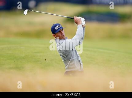 Billy Horschel am 15. Tag der Open in Royal Troon, South Ayrshire, Schottland. Bilddatum: Sonntag, 21. Juli 2024. Stockfoto