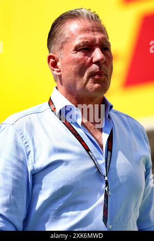 Budapest, Ungarn. Juli 2024. Jos Verstappen (NLD). Formel-1-Weltmeisterschaft, Rd 13, großer Preis von Ungarn, Sonntag, 21. Juli 2024. Budapest, Ungarn. Quelle: James Moy/Alamy Live News Stockfoto