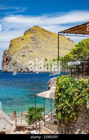 Bucht von Sa Calobra | Tramuntanagebirge | Mallorca Stockfoto