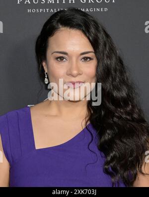 20. Juli 2024, Santa Monica, Kalifornien, USA: Alisa Reyes nimmt an „A Night with Whoopi“ Teil, um Whoopi Goldbergs neue Cannabismarke „Emma & Clyde“ (Bild: © Billy Bennight/ZUMA Press Wire) NUR ZUR REDAKTIONELLEN VERWENDUNG ZU feiern! Nicht für kommerzielle ZWECKE! Stockfoto