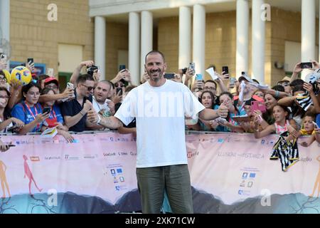 Giffoni Valle Piana, Italien. Juli 2024. ***** Teilnahme am Fotocall beim 54. Giffoni Film Festival 2024 am 21. Juli 2024 in Giffoni Valle Piana, Italien. Quelle: Nicola Ianuale/Alamy Live News Stockfoto