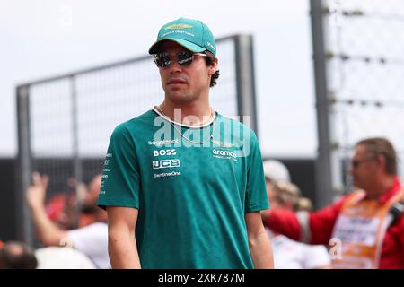 Budapest, Ungarn. Juli 2024. #18 Lance Walk (CAN, Aston Martin Aramco F1 Team), F1 Grand Prix von Ungarn am 21. Juli 2024 in Budapest, Ungarn. (Foto von HOCH ZWEI) Credit: dpa/Alamy Live News Stockfoto