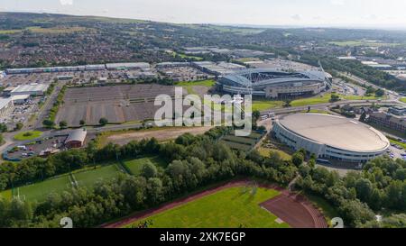 Das Toughsheet Community Stadium ist das Heimstadion der Bolton Wanderers F.C. in Horwich, Greater Manchester Stockfoto