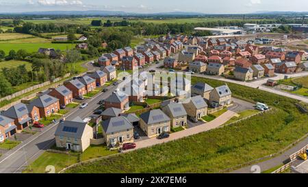 BARRATT BEHERBERGT Centurion Village in Leyland Lancashire Stockfoto