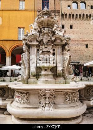 Italien, Cesena, Masini Brunnen Stockfoto