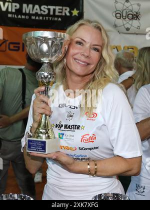 Milano Marittima (RA), Tennis-Turnier „VIP Master“. Im Bild: Katherine Kelly Lang Stockfoto