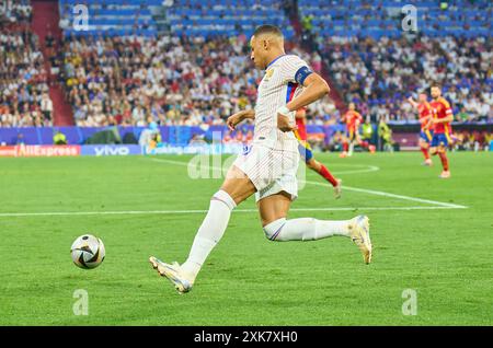 Kylian MBAPPE, FRA 10 im Halbfinalspiel SPANIEN, Frankreich. , . Am 9. Juli 2024 in München. Fotograf: ddp Images/STAR-Images Credit: ddp Media GmbH/Alamy Live News Stockfoto